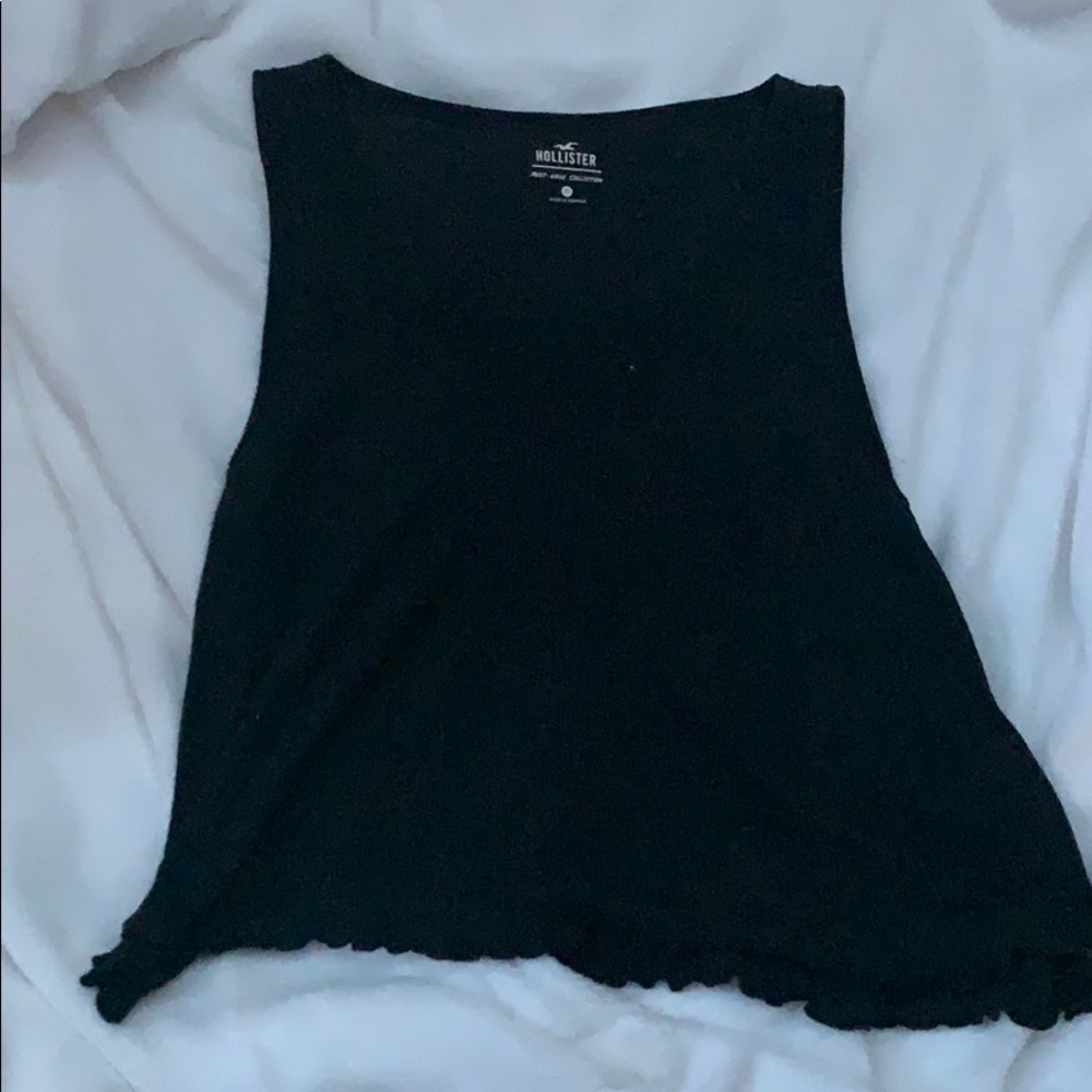 black hollis yet tank top